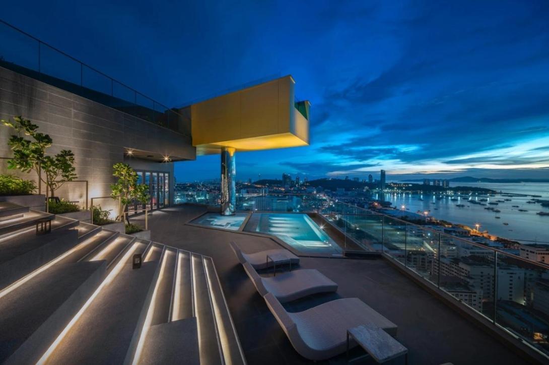 Appartement Edge Near Walking Street Pattaya